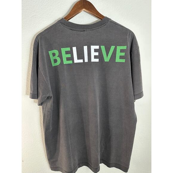 Marilyn Manson Believe Vintage Reprint Single Stitch T-shirt Giant Tag - Picture 2 of 6